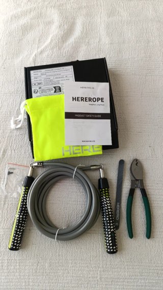 Cuerda saltar acero y PVC 8mm Entrenamiento