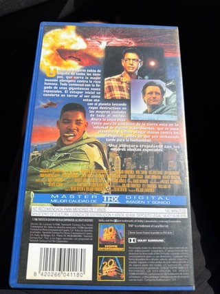 Cinta VHS Independence Day