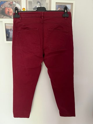 Pantaloni Benetton Rossi Taglia M