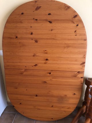 Mesa comedor extensible madera maciza