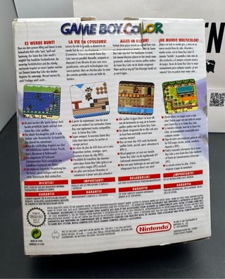 Nintendo Game Boy Color Morado + Juegos//GARANTÍA!