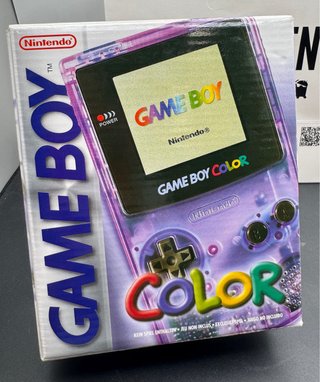 Nintendo Game Boy Color Morado + Juegos//GARANTÍA!