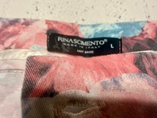 Pantaloni fiori Rinascimento L