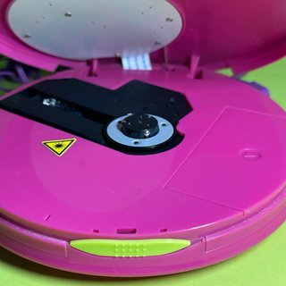 Reproductor CD Barbie Rosa 2000