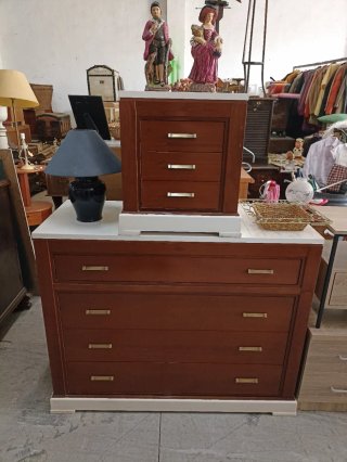 Conjunto Muebles Madera Maciza