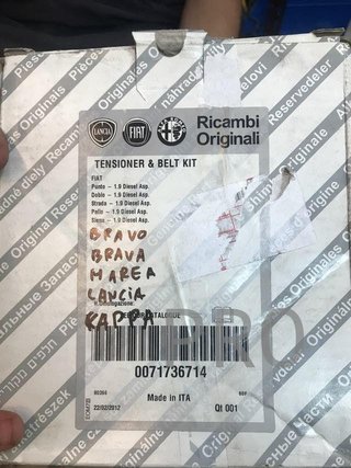 Kit distribucion fiat lancia nuevo