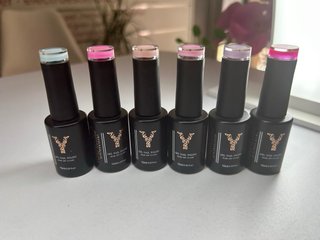 6 Esmaltes Gel Profesional Y 10ml
