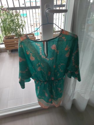 Mono corto verano floral