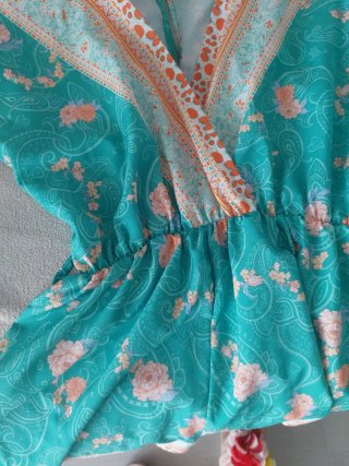 Mono corto verano floral