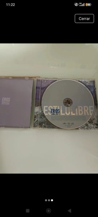 CD Eros Ramazzotti - Estilo Libre