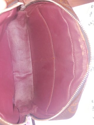 Neceser Louis Vuitton Monogram Marrón