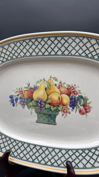 Villeroy & Boch Vassoio Ovale Portata 40cm