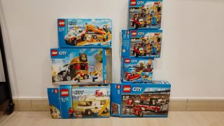 Scatole vuote LEGO City (varie confezioni)