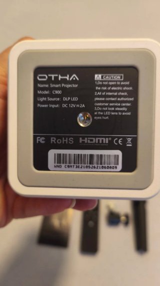 Mini Proyector Portátil OTHA Blanco