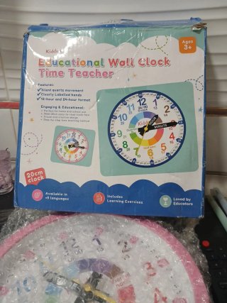 Reloj infantil educativo