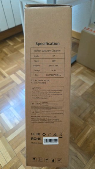 Robot Aspirador Fregasuelos Airzeen R7
