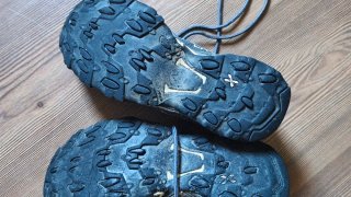 Zapatillas La Sportiva Negras y Azules