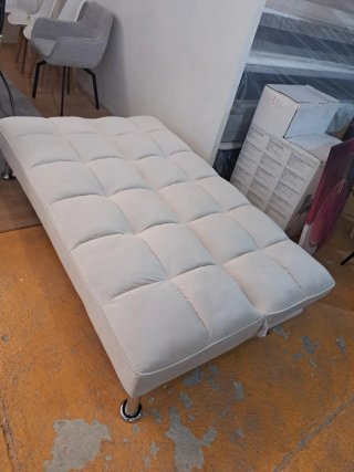 Sofá cama beige Tercio pelo, oferta