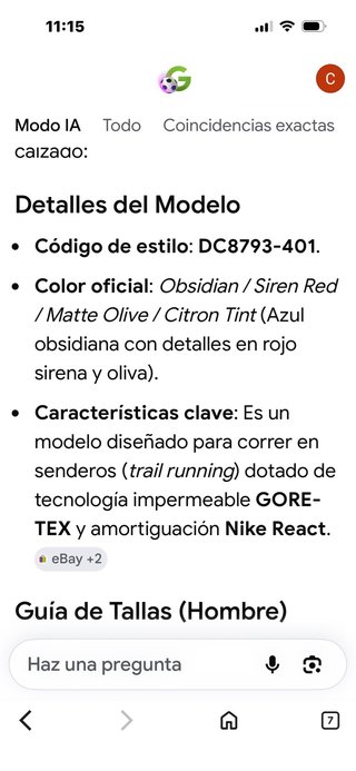 Zapatillas Nike Pegasus Trail 3 Gore-Tex 42.5