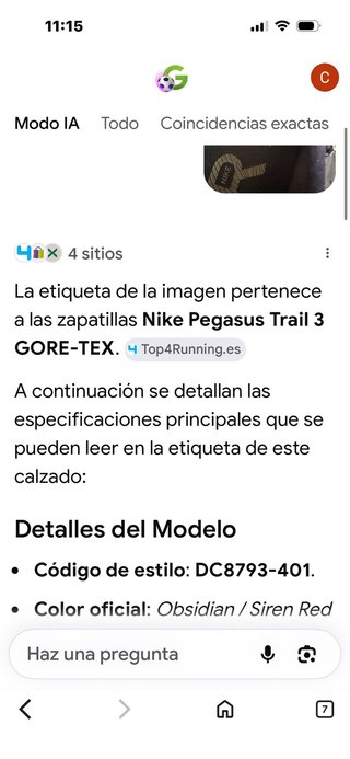Zapatillas Nike Pegasus Trail 3 Gore-Tex 42.5