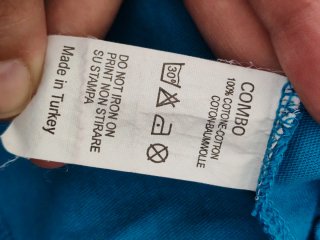 Tshirt uomo Combo Crew blu