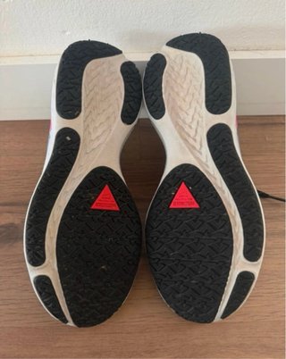 Zapatillas Nike React Mujer Gris y Rosa