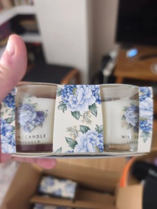 Lote 4 Velitas Perfumadas Lavanda