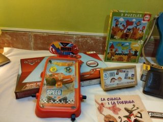 Lote de juegos infantiles