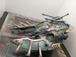 Wave Serpent Eldar dipinto W40k