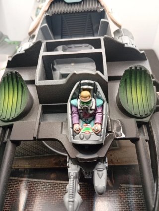 Wave Serpent Eldar dipinto W40k