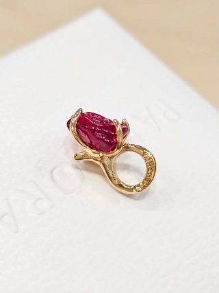 Charm Pandora Colgante Rosa La Bella y La Bestia