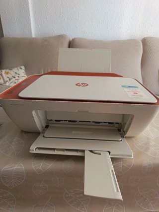 Impresora HP Deskjet 2723 Naranja/Blanca