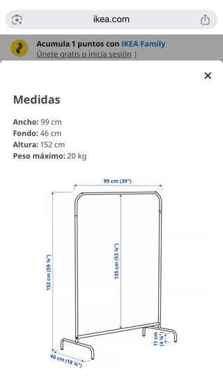 Burro Ropa Mulig Blanco 99x152 cm