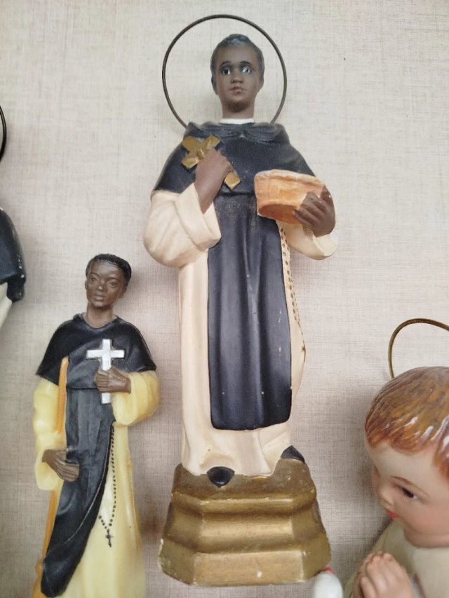 Lote figuras religiosas con defectos