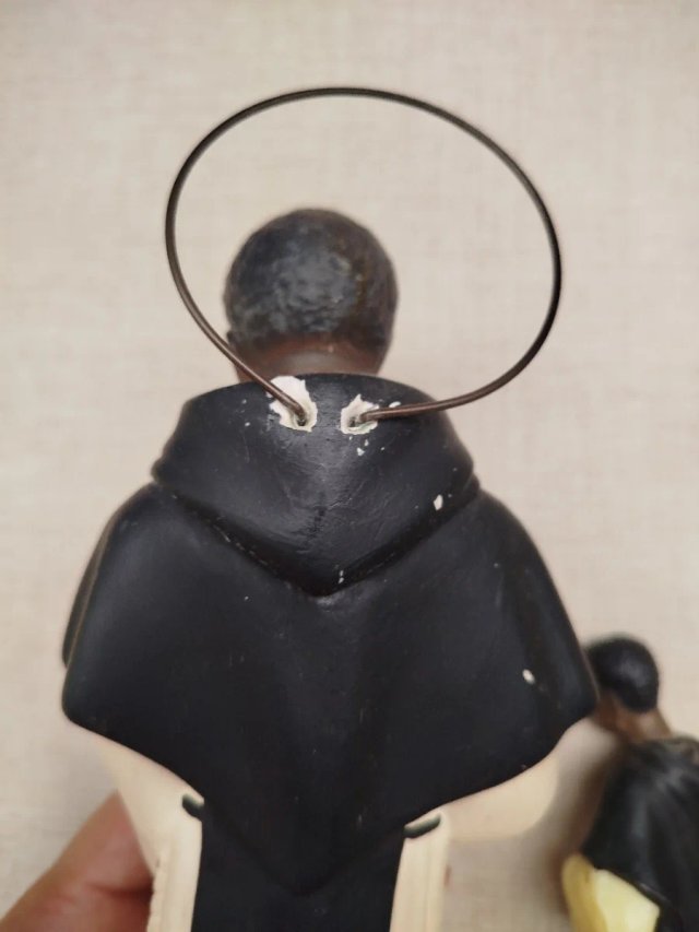 Lote figuras religiosas con defectos