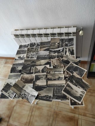 Lote Postales Antiguas Años 40-50 (las 4 fotos)