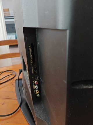 Televisión LG Negra