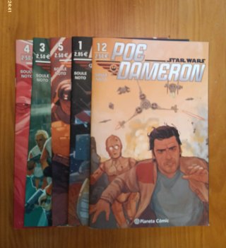 Colección comics poe dameron star wars
