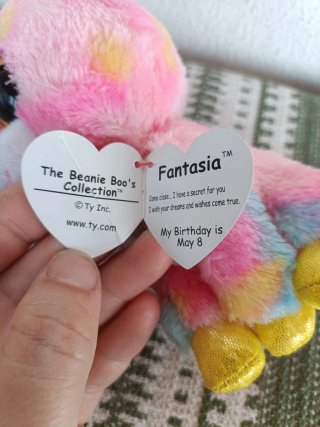 Unicorno Ty Beanie Boo's Fantasia