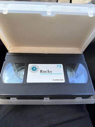 Cinta VHS Rocky - Edición El Mundo