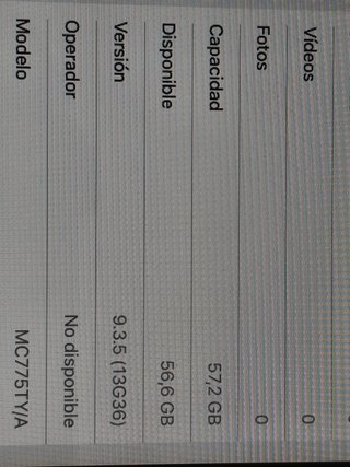 iPad 2 A1396 64GB Negro + SIM