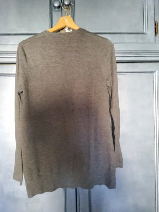 Chaqueta Zara Gris