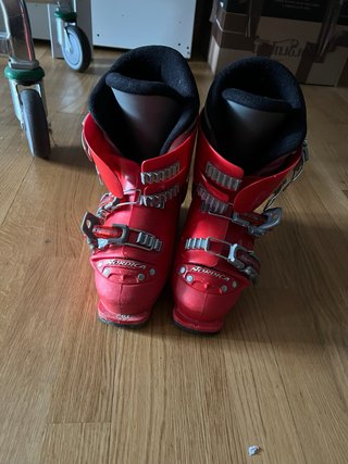 Botas de esquí rojas talla 36