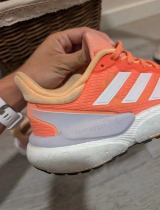 Zapatillas Adidas Running Naranja Rosa