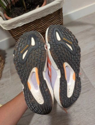 Zapatillas Adidas Running Naranja Rosa