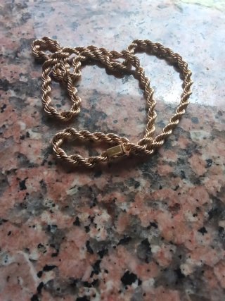 Cordón oro 18k
