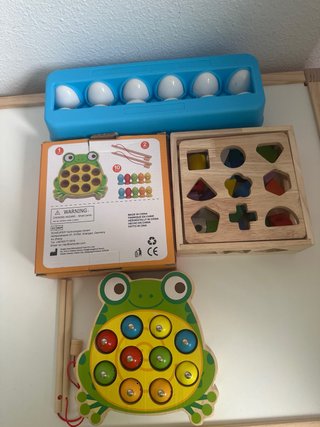 Lote Juguetes Habilidades Montessori