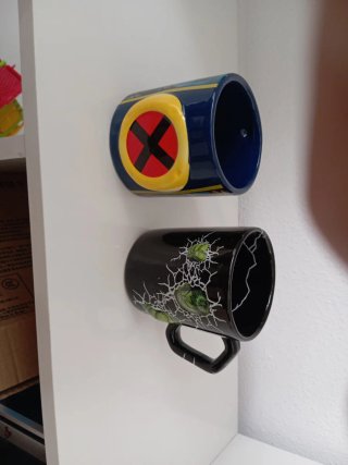 Tazas originales X-Men y Hulk