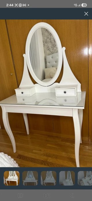 Tocador o recibidor Blanco Ikea hemnes