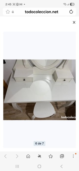 Tocador o recibidor Blanco Ikea hemnes